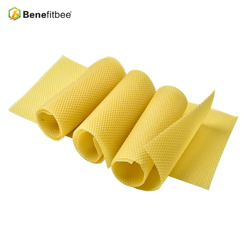 Beekeeping pure Beeswax Foundation Sheet With Carton Packaging honey comb