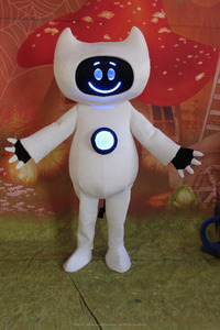 Populaire <span class=keywords><strong>bande</strong></span> <span class=keywords><strong>dessinée</strong></span> costumes <span class=keywords><strong>robot</strong></span> costume de mascotte adulte pour vente - Product Image 2