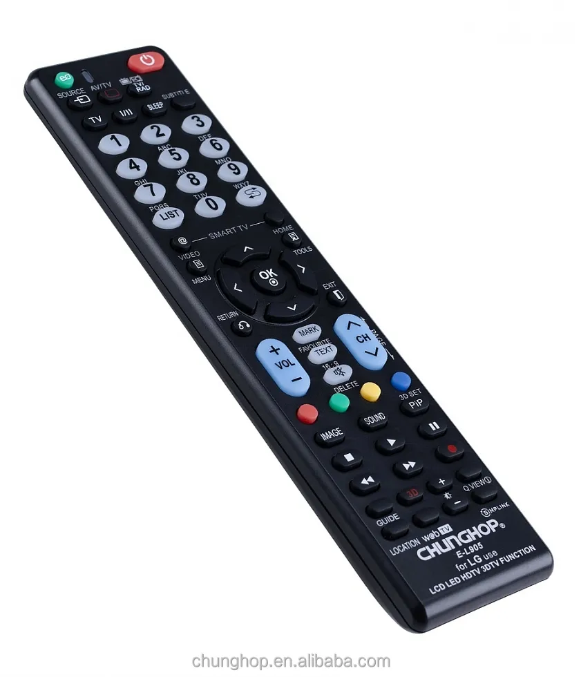Chunghome-mando a distancia E-L905 TV, todas las funciones, para LG, como Original