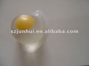 Yumurta şekli şeffaf otomat sürpriz yumurta yapışkan oyuncaklar - Product Image 4