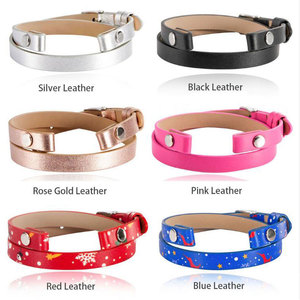 Médaillon de parfum en acier inoxydable pour femmes, vente en gros, bijoux d'aromathérapie, diffuseur d'huile essentielle, <span class=keywords><strong>Bracelet</strong></span> en <span class=keywords><strong>cuir</strong></span> - Product Image 6