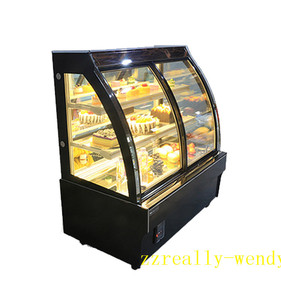 OEM חדש מוצרים אוויר קירור 550W קטן תצוגת מקרר מיני עוגת תצוגת מקרר ארון תצוגת עוגה