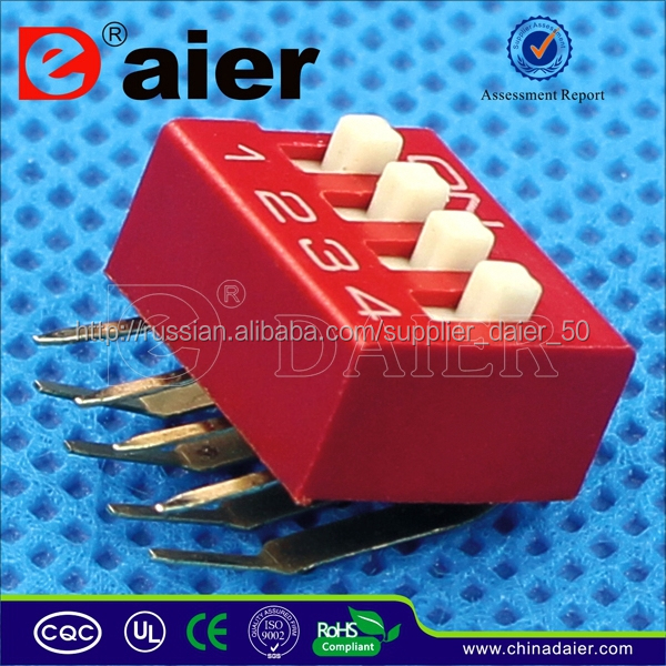 Daier DA-3P Красный и Синий DIP-переключатель