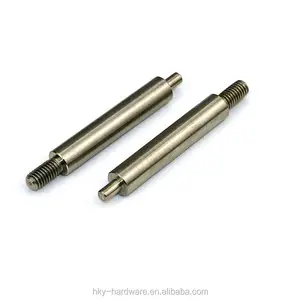 CNC machining Stainless steel male and female threaded extension shaft