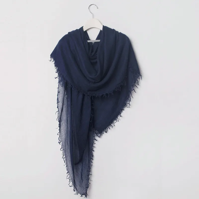 Foulard carré Musulman Pashmina 70 Cachemire 30 Soie Pashmina