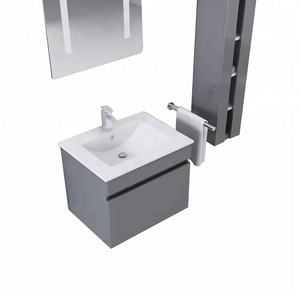 Pabrik Cina 24 Inci Wastafel PVC Kabinet Kamar Mandi <span class=keywords><strong>Vanity</strong></span> - Product Image 3