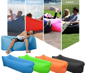 Or Fournisseur Pliable Camping Repaire Laybag de Couchage Lit Gonflable Air Canapé Salon Paresseux Sac - Product Image 1