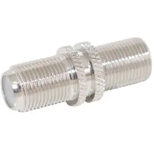 F fêmea para fêmea conector knurling