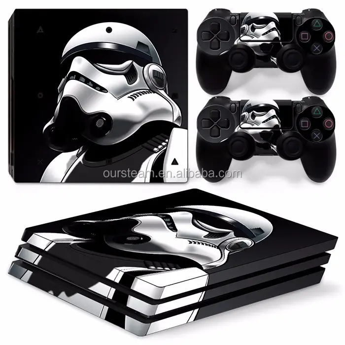 New Custom Autoadesivo Della Pelle Per Sony PS4 Pro Playstation 4 Pro Console del Controller di Skins