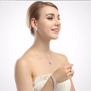 Jinse dragon Fleur Princesse Fleur Top Quality <span class=keywords><strong>Marquise</strong></span> Cut Stud CZ - Product Image 4