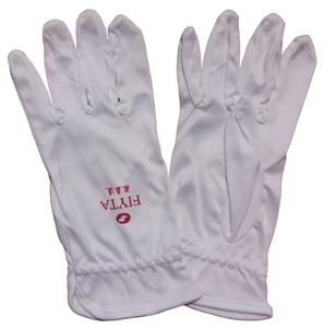 Cuttextile قفازات أمان قطنية من البوليستر الممتد باللون الأسود - Product Image 2