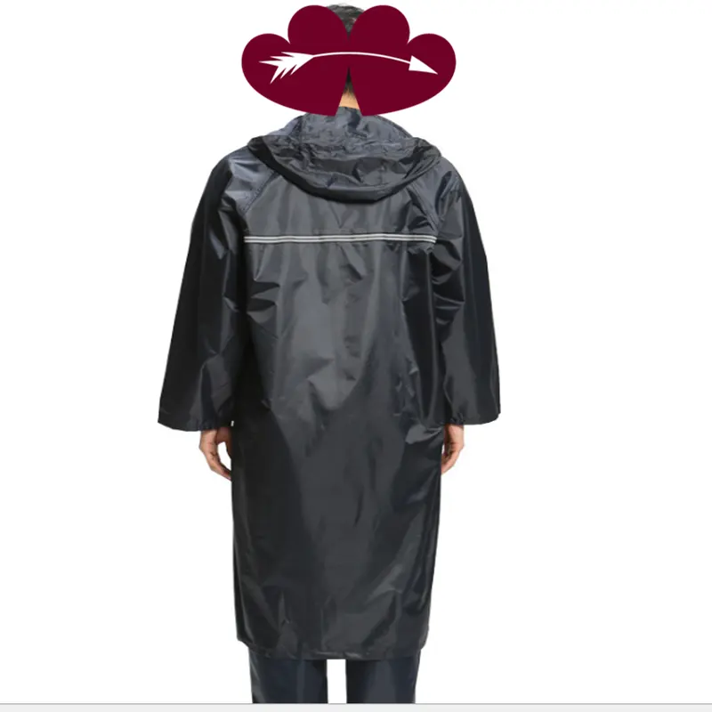 Promotional PVC Adult Coated Raincoat