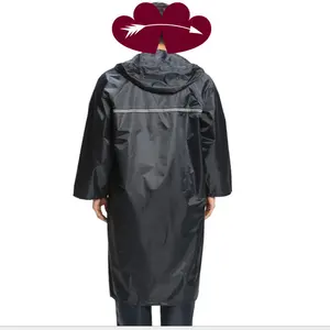 Promotional PVC Adult Coated Raincoat