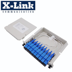 SC UPC 1x4 sợi quang PLC splitter, 8way loại thẻ FTTH PLC Splitter hộp, phẳng waveguide loại PLC Splitter - Product Image 4