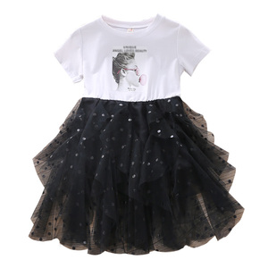 Fornitore della cina di Vecchio stile <span class=keywords><strong>Fata</strong></span> Velato Delle Ragazze Del Cotone Vestiti Da Estate Per I Bambini Di On-Line - Product Image 1