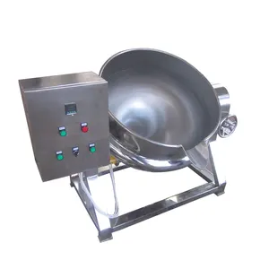 2018 Jacketed Kettle/industrial Cooking Pot/Double steam Jacketed Kettle in Machinery Frying Pan