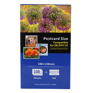 PUTY de papel fotográfico de alta brillante compatible kp108in papier foto para <span class=keywords><strong>canon</strong></span> <span class=keywords><strong>cp1300</strong></span> - Product Image 2