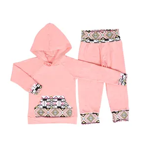 New autumn western children outfits girls breathable boutique thanksgiving outfits