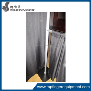 Tfr 2014 popular telescopic aluminum pipeline and Draped with fund curtain - Product Image 4