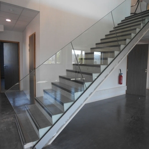 Kits de garde-corps d'escalier en verre d'intérieur contemporain, profilé en <span class=keywords><strong>aluminium</strong></span> en forme de U, <span class=keywords><strong>balustrade</strong></span> - Product Image 5