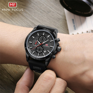 OEM 또는 ODM 저렴한 석영 금시계 스테인리스 스틸 스켈레톤 남성 시계 - Product Image 5