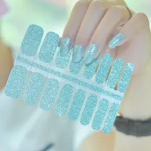 Popular nail wraps 2023 Huizi brand 3D nail wraps nail art