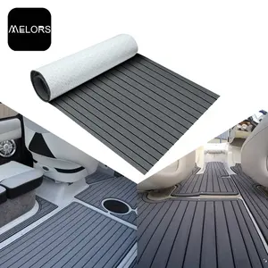 Melors Faux Teak Boat Flooring Foam Sheet Eva Foam Marine Decking Boat Flooring Sheet