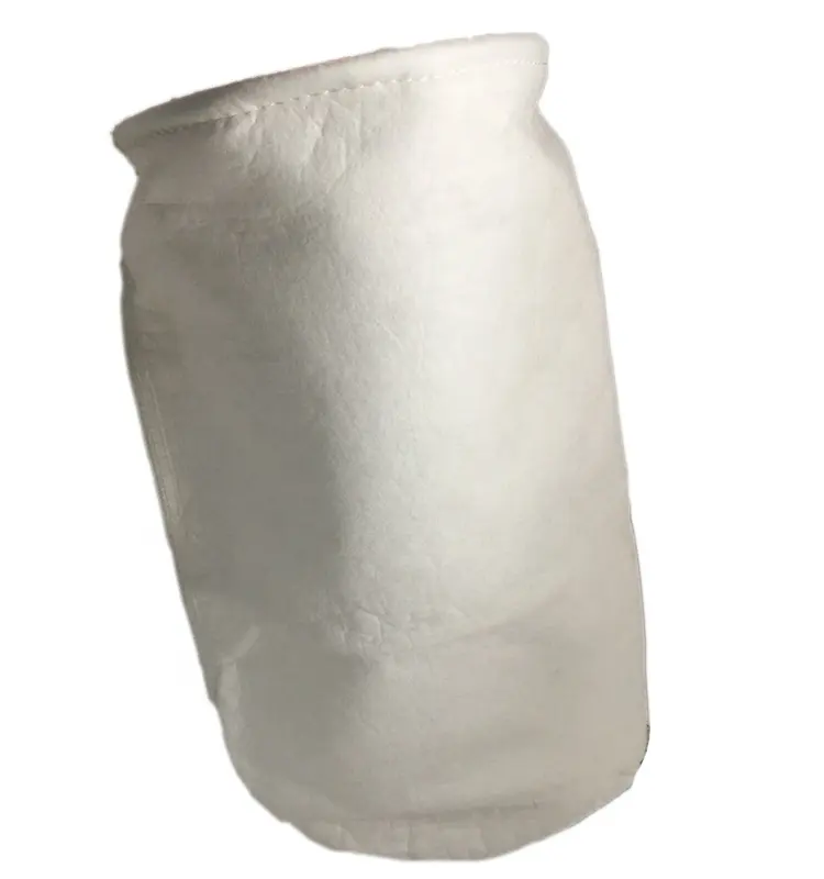 Заводская цена игольчатый войлочный фильтр мешок #2 фильтр мешок 20 микрон фильтровальная ткань