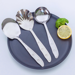 <span class=keywords><strong>Plata</strong></span> Color acero inoxidable cubertería bebé - Product Image 3