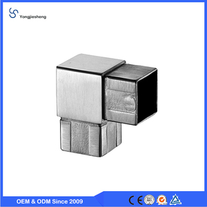40 مللي متر 90 درجة أنبوب مربع من الفولاذ موصل - Product Image 2