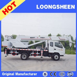 10 Ton Mobile <strong>Crane</strong> Truck T-king 4*2 Truck-mounted <strong>Crane</strong> - Product Image 5