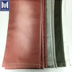 Chất Lượng Dệt Pháp Terry Vải Đàn Hồi Căng Bông Polyester <span class=keywords><strong>Spandex</strong></span> Pha Trộn Màu Đỏ Màu Xanh Lá Cây Màu Xám Màu Denim Vải Đan - Product Image 2