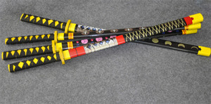 Al por mayor nuevo diseño colorido fábrica <span class=keywords><strong>de</strong></span> alta calidad <span class=keywords><strong>de</strong></span> bambú personalizado juguete espada samurai - Product Image 2