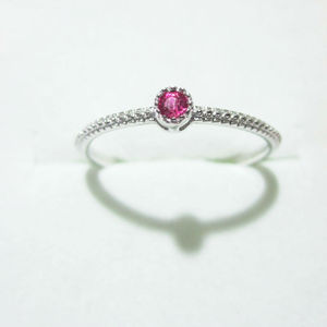 Beadsnice ID26769 castone in argento uno CZ cubico ia accento su Midi punta superiore del dito sopra gli anelli di nocca/anello vners - Product Image 2