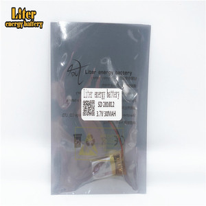 Li-Polymer Battery 3,7 V LiPo Battery 281012 301012 30 mAh Battery ion Lithium-f&uuml;r Solar Light Smart Wear - Product Image 2