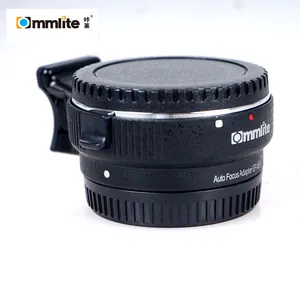 适用于佳能EF镜头到e卡口相机的Commlite工厂价格自动对焦镜头安装适配器EF-NEX