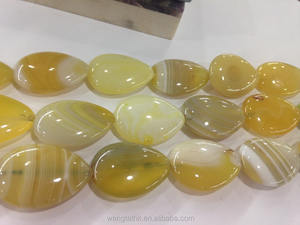 Suministro gota forma rayas ágata - Product Image 2