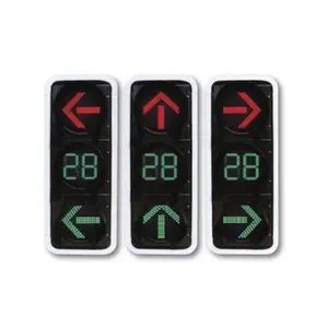 5 Year Warranty LED Traffic Signal Light with Countdown Timer