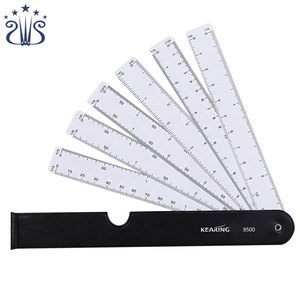 Juego <span class=keywords><strong>de</strong></span> 6 Reglas <span class=keywords><strong>de</strong></span> Escala Tipo <span class=keywords><strong>Abanico</strong></span> para Ingeniería # 8500-6 - Product Image 3