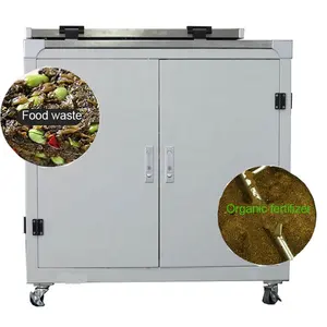 10kg intelligent food waste decomposer treatment and waste composting disposal machine oem customized wooden case package