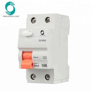 Xidn Một & AC Đường Cong Dckb Mô Hình 30mA <span class=keywords><strong>16A</strong></span> 2 P Dư Hiện Tại Circuit Current Đập Vỡ RCCB - Product Image 1