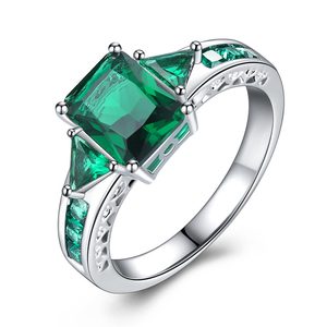 Natural <strong>Amethyst</strong> Gemstone Peridot <strong>Rings</strong> Purple Zircon Wedding <strong>Gold</strong> Band <strong>Rings</strong> for Her Black Plating <strong>Ring</strong> Black <strong>Gold</strong> - Product Image 3