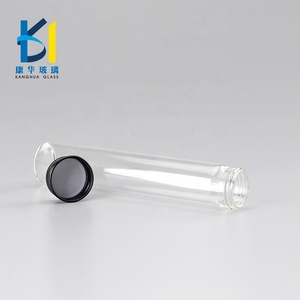 30Ml 50Ml 80Ml 100Ml Rõ Ràng Hình Ống Vòng Glass Bottle Với Nhôm Nắp - Product Image 5