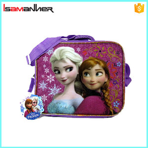 Frozen <span class=keywords><strong>Anna</strong></span> <span class=keywords><strong>Elsa</strong></span> souple refroidisseur boîte à lunch, Enfants mignons congelés sac à lunch - Product Image 2