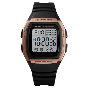 Skmei 1278 Chronograph Pols Oem Digitale Mode Sport Horloges