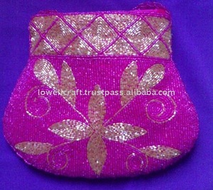 Elegante bolsa de monedas con cuentas y decoración de perlas para ocasiones nocturnas - Product Image 2