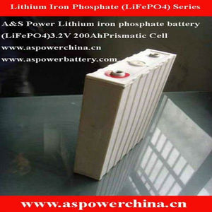 Аккумуляторная 3.2V 200Ah Lifepo4 литиевая батарея для Солнечная энергетическая система - Product Image 1