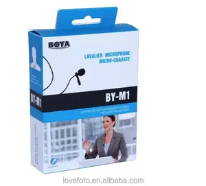 Boya BY-M1 Omnidirectionele Lavalier Microfoon Voor Iphone 5 4 4s 4, Voor Sumsang Galaxy 4 Voor A7 A7r