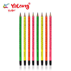 YL815055 고품질 흑연 연필 원형 나무 손잡이 표준 연필 어린이용 HB 연필 세트 학교용 - Product Image 2