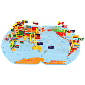 <span class=keywords><strong>Juego</strong></span> <span class=keywords><strong>de</strong></span> rompecabezas con <span class=keywords><strong>mapa</strong></span> <span class=keywords><strong>de</strong></span> madera Jumbo - Product Image 1